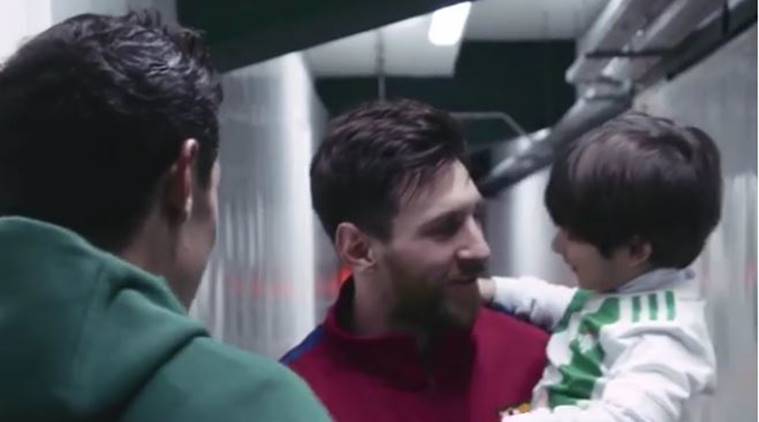 Lionel Messi’s little act for opponent’s son is heartwarming