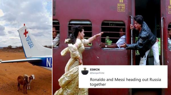 fifa world cup 2018, lionel messi, cristiano ronaldo, messi ronaldo goat, messi ronaldo world cup 2018, messi ronaldo memes, ronaldo messi jokes, indian express, football memes,