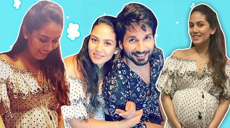 mira rajput, mira rajput shahid kapoor, mira kapoor baby shower, mira kapoor latest photo, indian express, indian express news