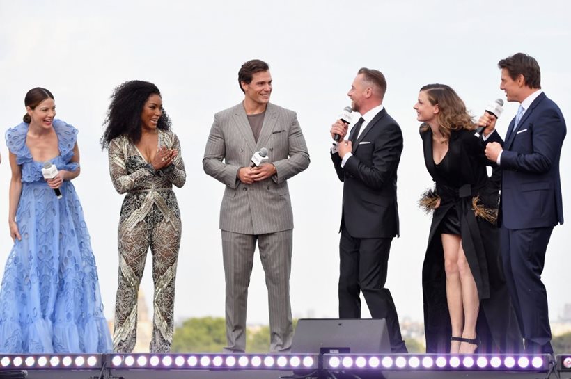 henry cavill in a still from mission impossible fallout paris world premiere photo