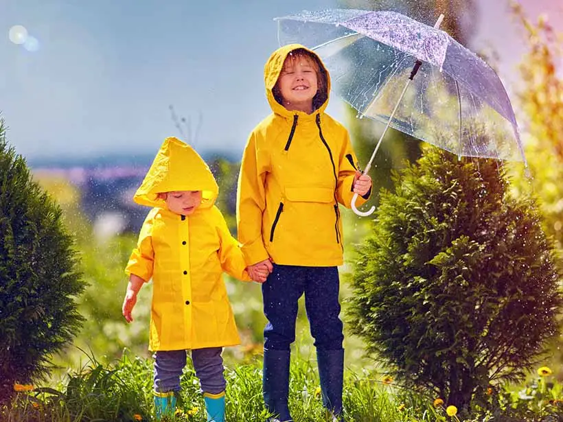How To Dress Your Kids In The Rainy Season Parenting News The