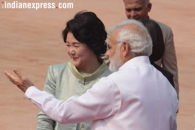 South Korea President accorded ceremonial welcome at Rashtrapati Bhawan