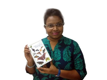Moth Lady V Shubhalaxmi, National Moth Week, moths and butterflies