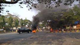 The affidavit pegs losses to property incurred by the government at approximately Rs 45 lakh, not including privately owned property worth nearly Rs 1 crore that was damaged. (Express file photo)