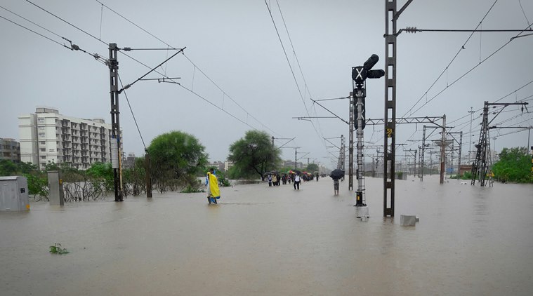 Mumbai rains HIGHLIGHTS: Very heavy rains expected, train services hit