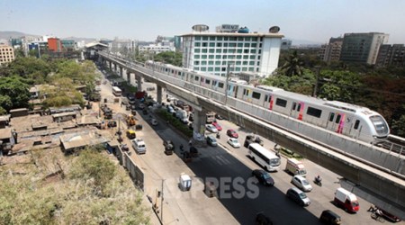 Mumbai metro, MMRDA, Two car sheds, Mumbai metro fare, Indian Express, latest news