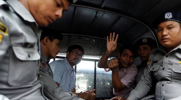 International reaction to charges against Reuters reporters in Myanmar