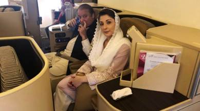 nawaz sharif, pakistan, nawaz sharif daughter, Maryam Nawaz, PML N, Pakistan Muslim League Nawaz, imran khan, Indian Express news