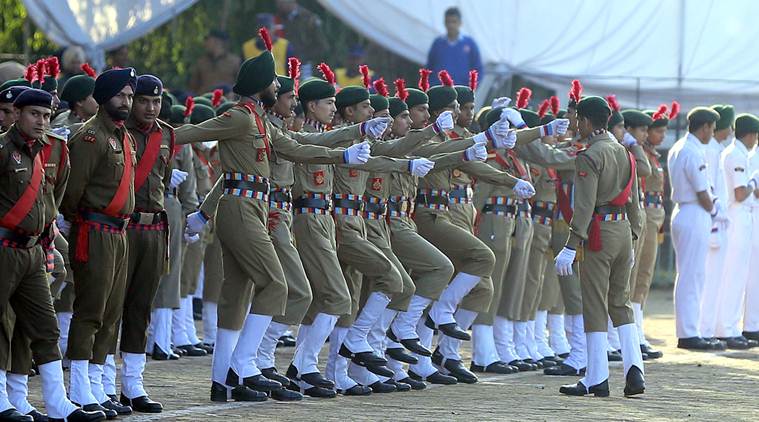 military training for youth, military training programme, NCC, NCC training, Military discipline, National Youth Empowerment Scheme, Defence Ministry, Narendra Modi government, National Cadet Corps, indian express news