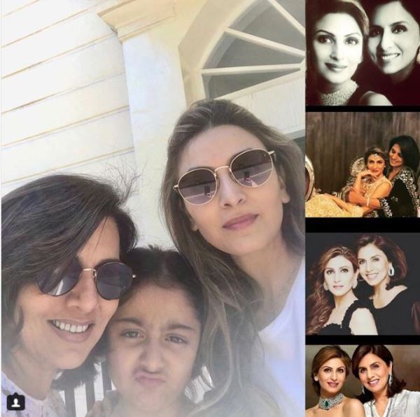 riddhima kapoor wishing mother neetu singh happy birthday