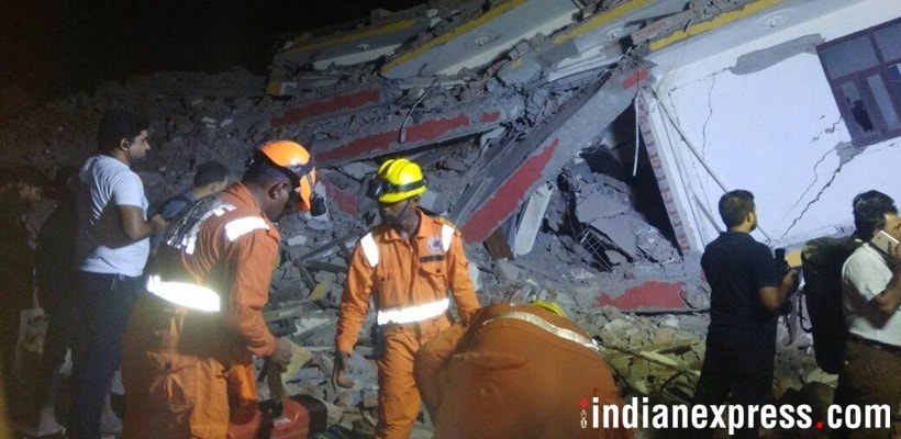 Greater Noida Building Collapse: Several People Buried, Nine Bodies ...