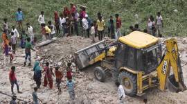 Nine people were killed in the mishap on Tuesday. (Express photo by Abhinav Saha)