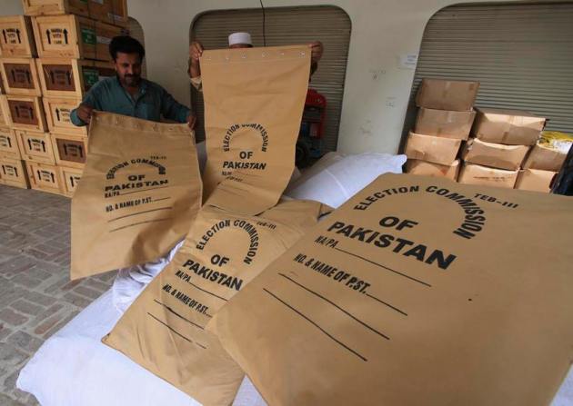 Security tightened as Pakistan braces for general election