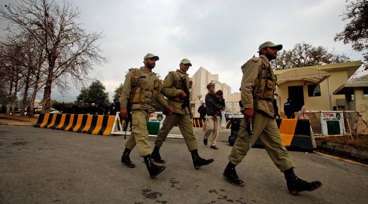 pakistan army, pakistan elections, pakistan military, military at polling stations, pakistan election commission, Pakistan, Pakistan News, Indian Express