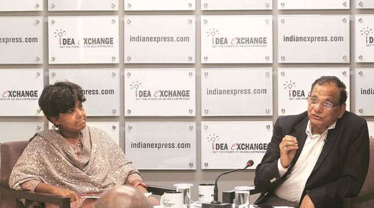 vk paul niti aayog, niti aayog member vk paul, national health mission, indian express idea exchange, ayushman bharat, planning commission