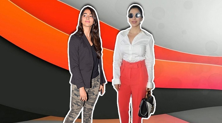 Pooja Hegde, Sophie Choudry, Pooja Hegde latest news, Sophie Choudry latest news, Pooja Hegde latest photos, Sophie Choudry latest photos, Pooja Hegde updates, Sophie Choudry updates, Pooja Hegde travel style, Sophie Choudry travel style, Pooja Hegde airport fashion, Sophie Choudry airport fashion, celeb fashion, bollywood fashion, indian express, indian express news