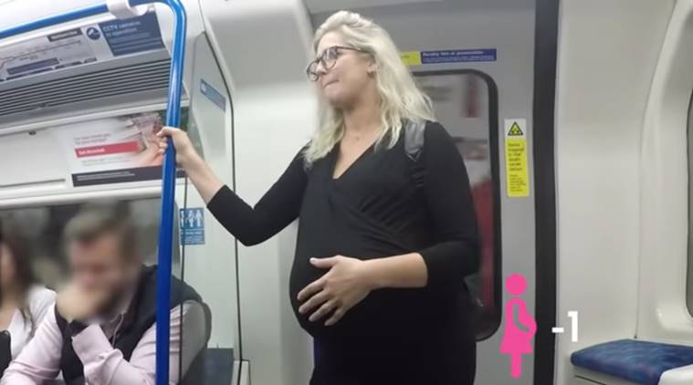 Social Experiment Explores How Many Give Up Their Seat For A Pregnant