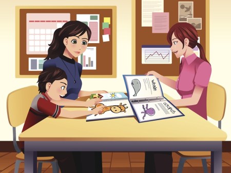 Parent teacher meeting