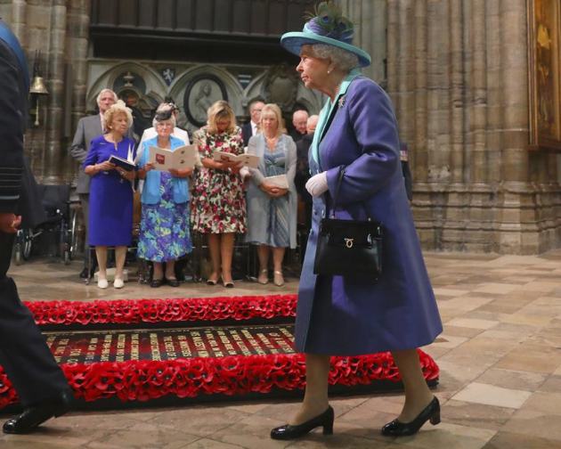 Queen Elizabeth pays tribute to mark 100 years of Royal Air Force
