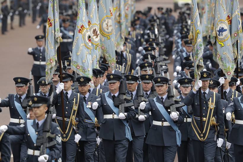 Queen Elizabeth pays tribute to mark 100 years of Royal Air Force
