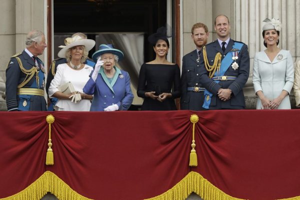 Queen Elizabeth pays tribute to mark 100 years of Royal Air Force