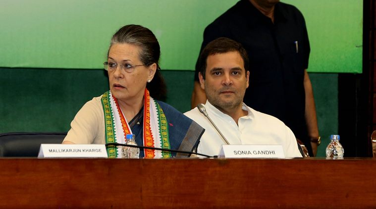Image result for 4.	Rahul & Sonia constituted Congress Working Committee (CWC