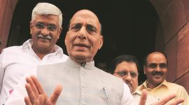 Rajnath Singh, Jammu and Kashmir, J&K, kashmir security forces, India news, indian express