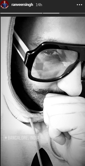 ranveer singh in banglore