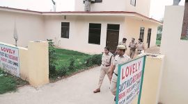 At Lovely Guest House at Kaimbwala village in Morni Hills on Friday. (Express photo/Jaipal Singh)