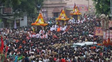 Jagannath Rath Yatra begins amid tight security in Ahmedabad, Puri; PM Modi extends greetings | India News,The Indian Express
