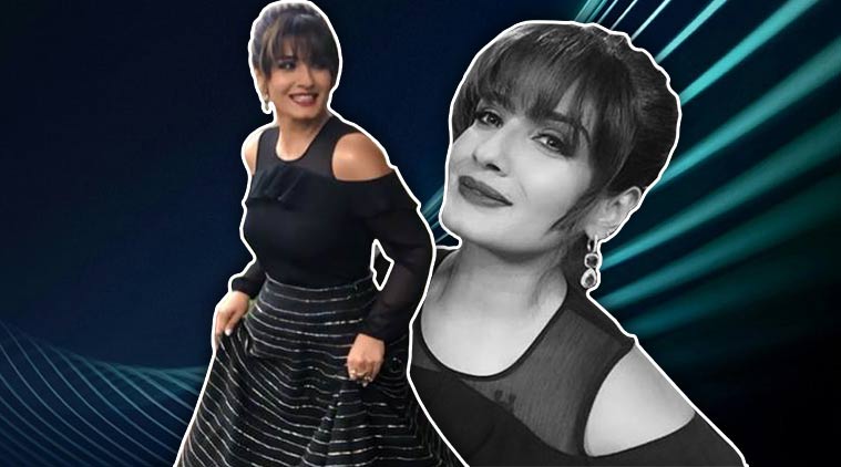 raveena tandon, raveena tandon ethnic wear, raveena tandon skirt blouse, raveena tandon recent photo, indian express, indian express news