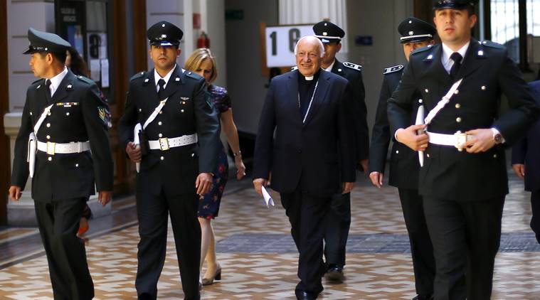 Child sexual abuse, sexual abuse in church, sexual abuse by priests, Archbishop of Chile Ricardo Ezzati, Pope Francis, World News, Indian Express