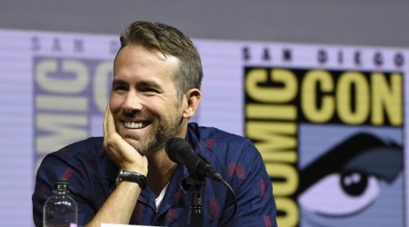 Ryan Reynolds at the San Diego Comic-Con
