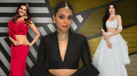 ruffles, ruffle sari, ruffle lehenga, Janhvi Kapoor, Janhvi Kapoor lehenga Sonam Kapoor wedding, Esha Gupta, Shilpa Shetty Kundra, Shweta Nanda, Kriti Sanon, indian express, indian express news