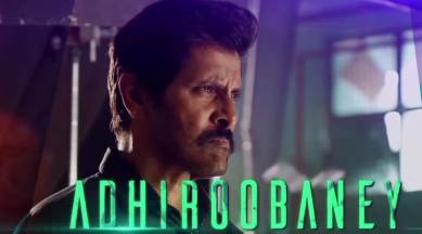 saamy square first single Adhiroobaney starring Vikram and Keerthy Suresh