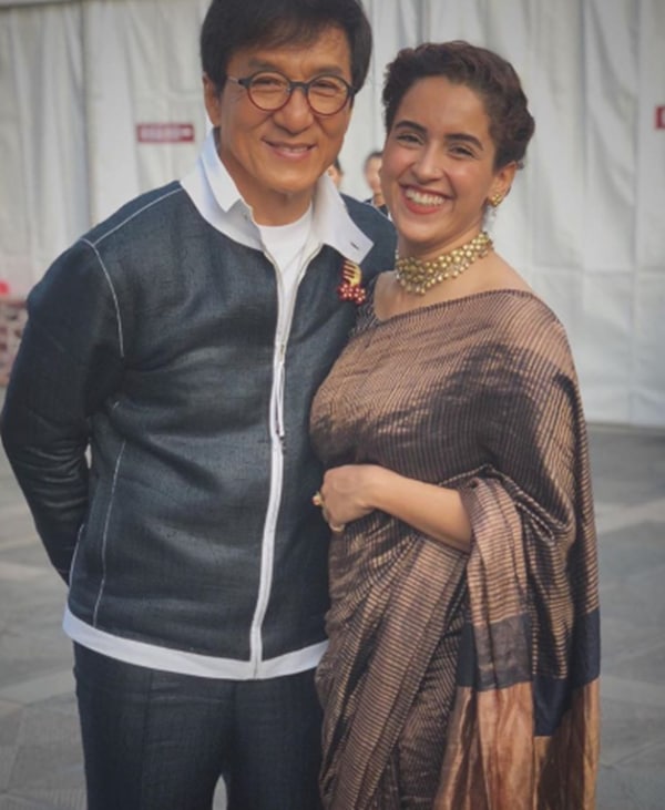 sanya Malhotra, Jackie Chan