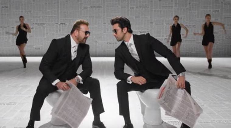 sanjay dutt and ranbir kapoor in sanju