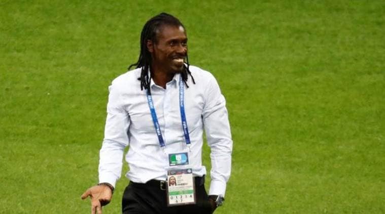 Aliou Cisse, Aliou Cisse Senegal, Senegal Aliou Cisse, FIFA World Cup 2018, sports news, football, Indian Express