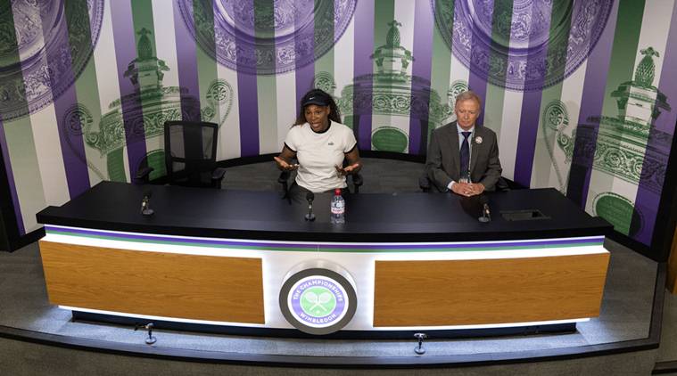 Serena Williams, Serena Williams News, Serena Williams updates, Serena Williams Wimbledon, sports news, tennis, Indian Express