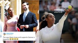 serena williams, wimbledon women finals 2018, serena williams wimbledon, serena williams husband, Alexis Ohanian serena message, Alexis Ohanian tribute to wife, sports news, tennis news, indian express, viral news