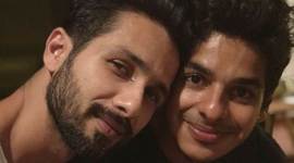 shahid kapoor with ishaan khatter