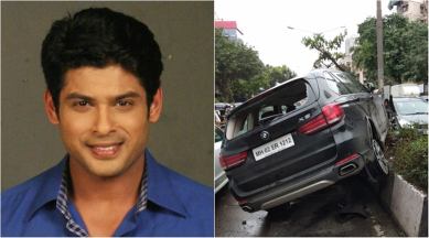 siddharth shukla car accident