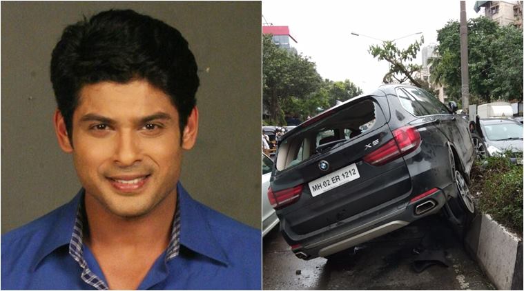   siddharth shukla car accident 