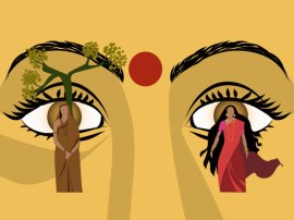 Sita, Draupadi, Draupadi feminist icons, Sita feminist icons, Ramayana Mahabharata, Ayodhaya, Ravana of Lanka, indian express