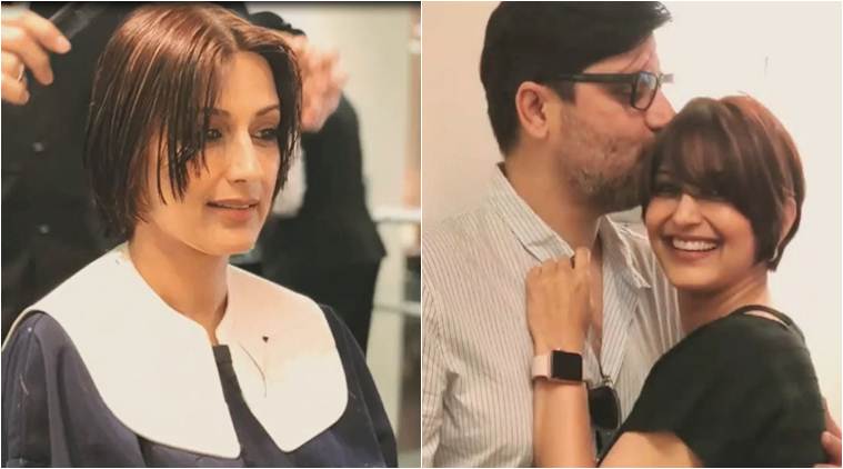 Image result for Sonali Bendre's under treatment for cancer in Hospital