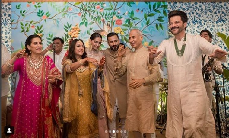 sonam kapoor and anand ahija wedding photos