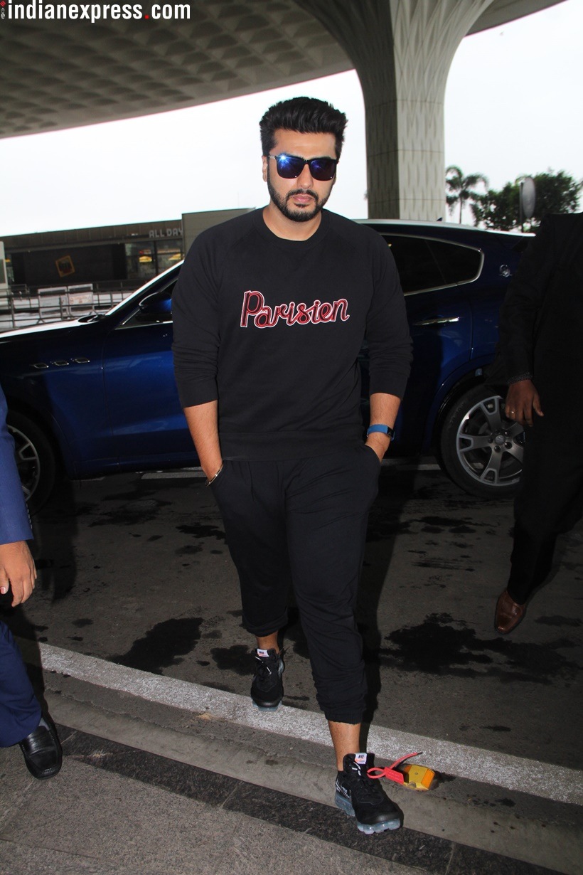 arjun kapoor spotted photo at airport
