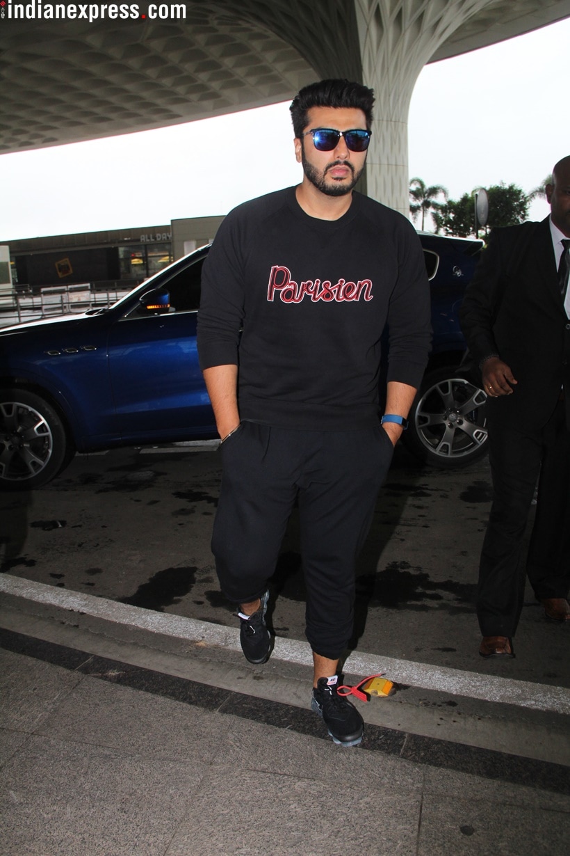 arjun kapoor at airport