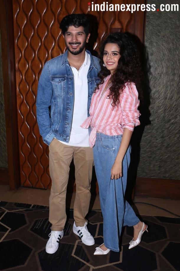 Mithila Palakar and Dulquer Salman
