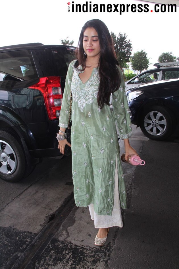 Celeb spotting: Janhvi Kapoor, Kriti Sanon, Anushka Sharma and others